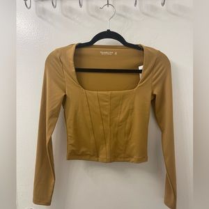 NEW Abercrombie Soft Collection Seamless Corset Top XS